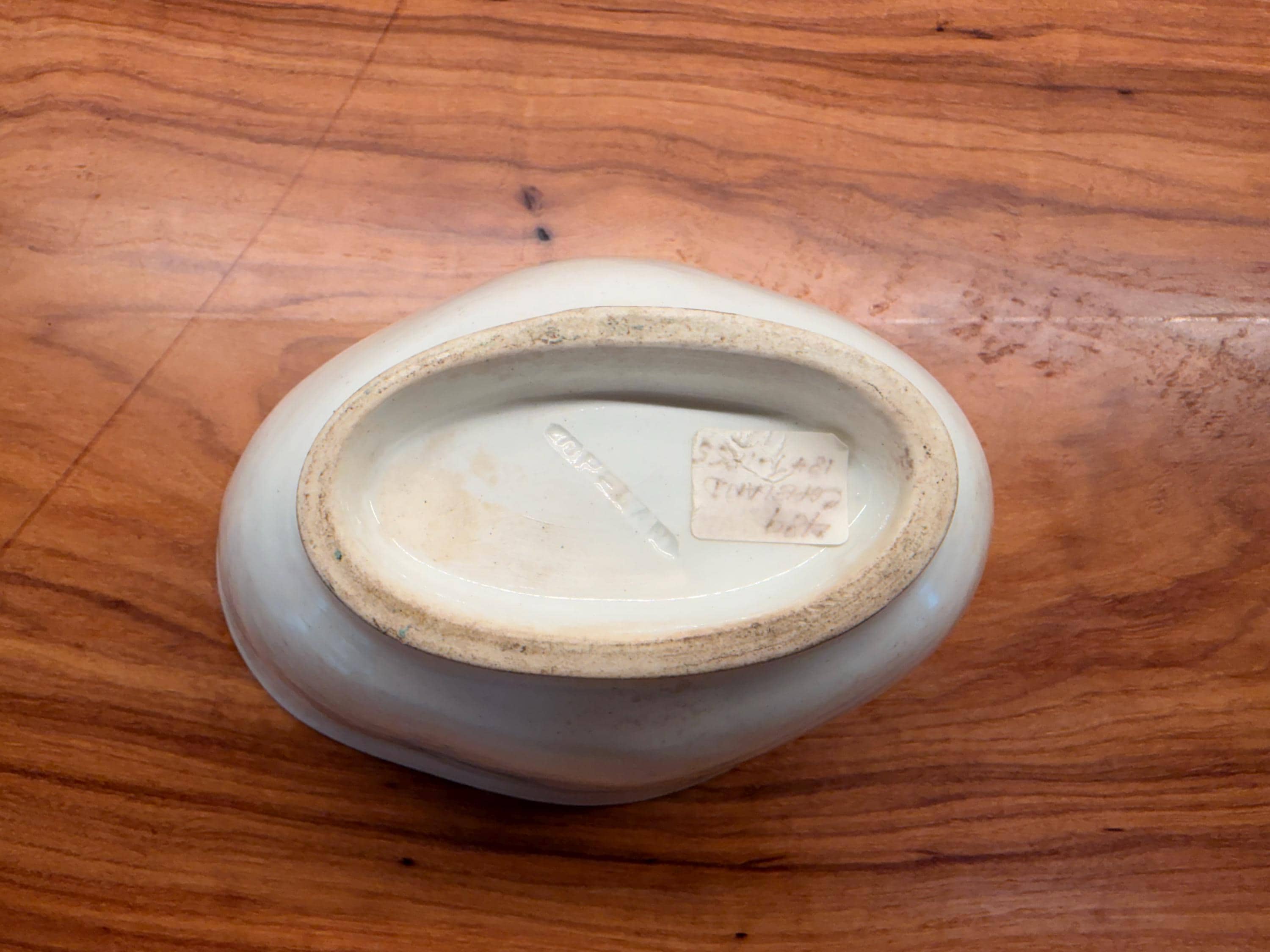 Antique Victorian Copeland Strawberry Jelly Mold | English Ironstone Blancmange Mold | 1800s Kitchenalia