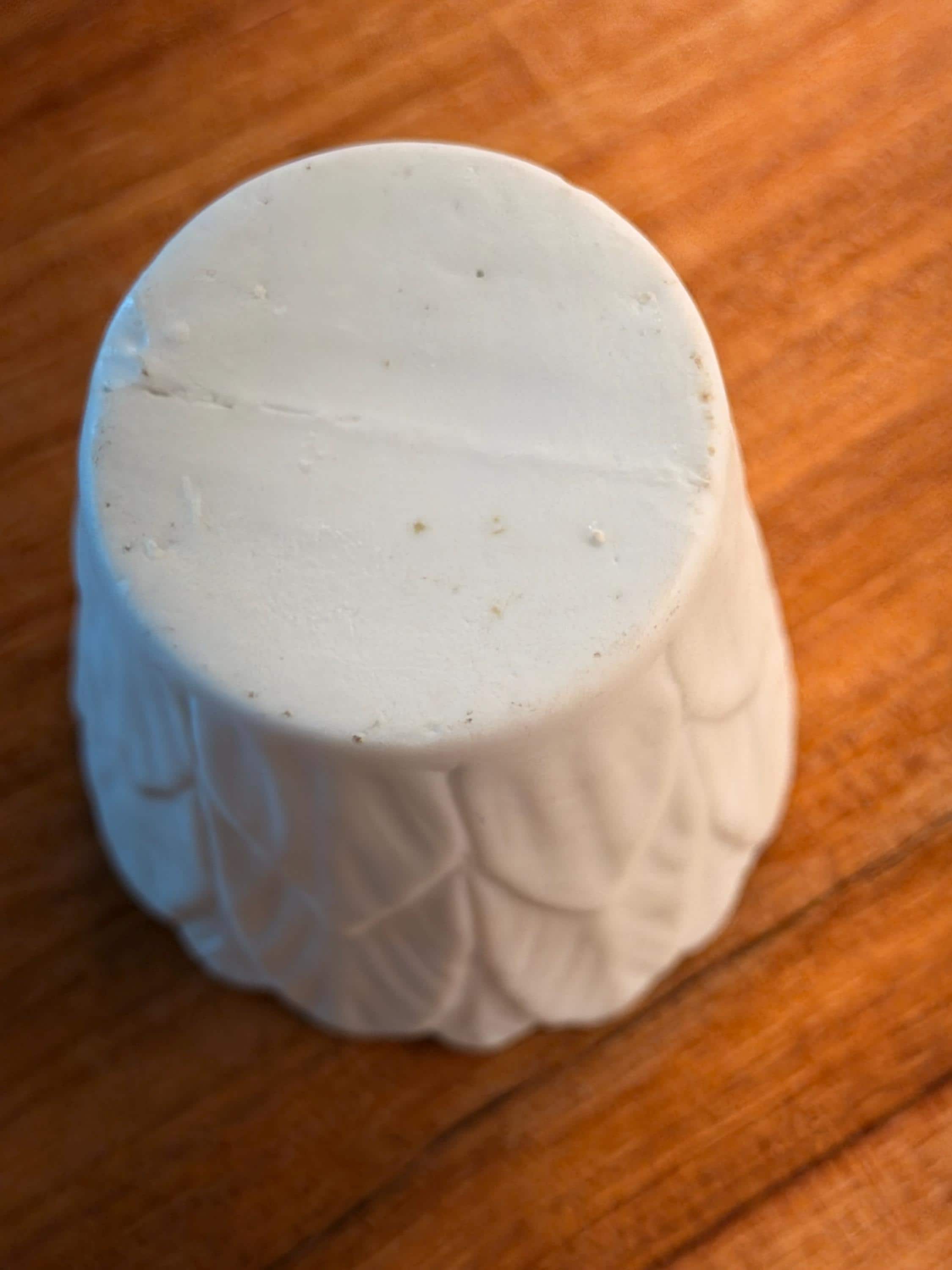 Vintage Bisque Porcelain Bud Vase | Miniature Floral Vase | Cottage Decor | Toothpick Holder