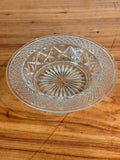 Vintage Imperial Glass Cape Cod Bowl | Clear Pressed Glass Dessert Dish