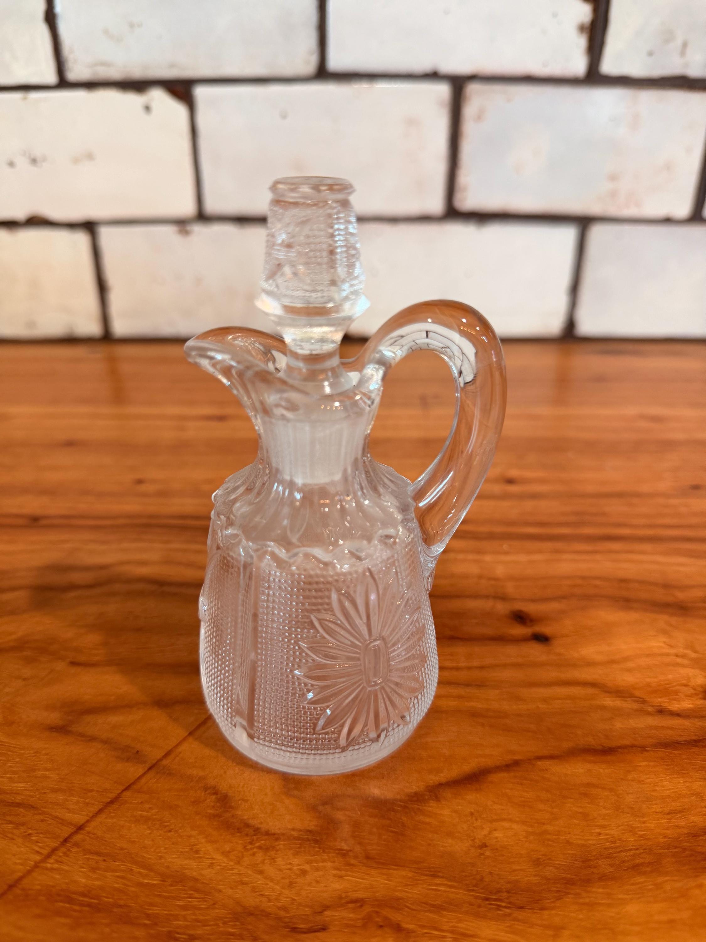 Vintage Westmoreland Glass Princess Cruet with Original Stopper