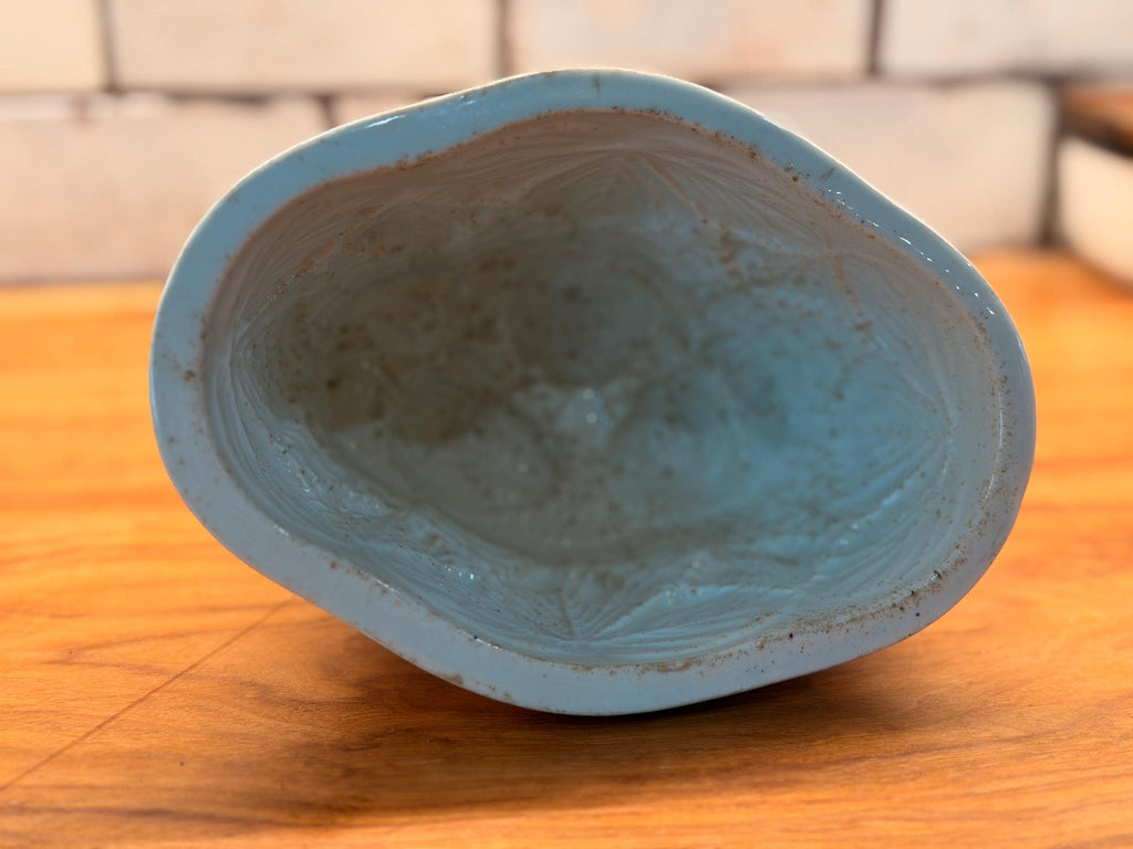 Antique Victorian Copeland Strawberry Jelly Mold | English Ironstone Blancmange Mold | 1800s Kitchenalia