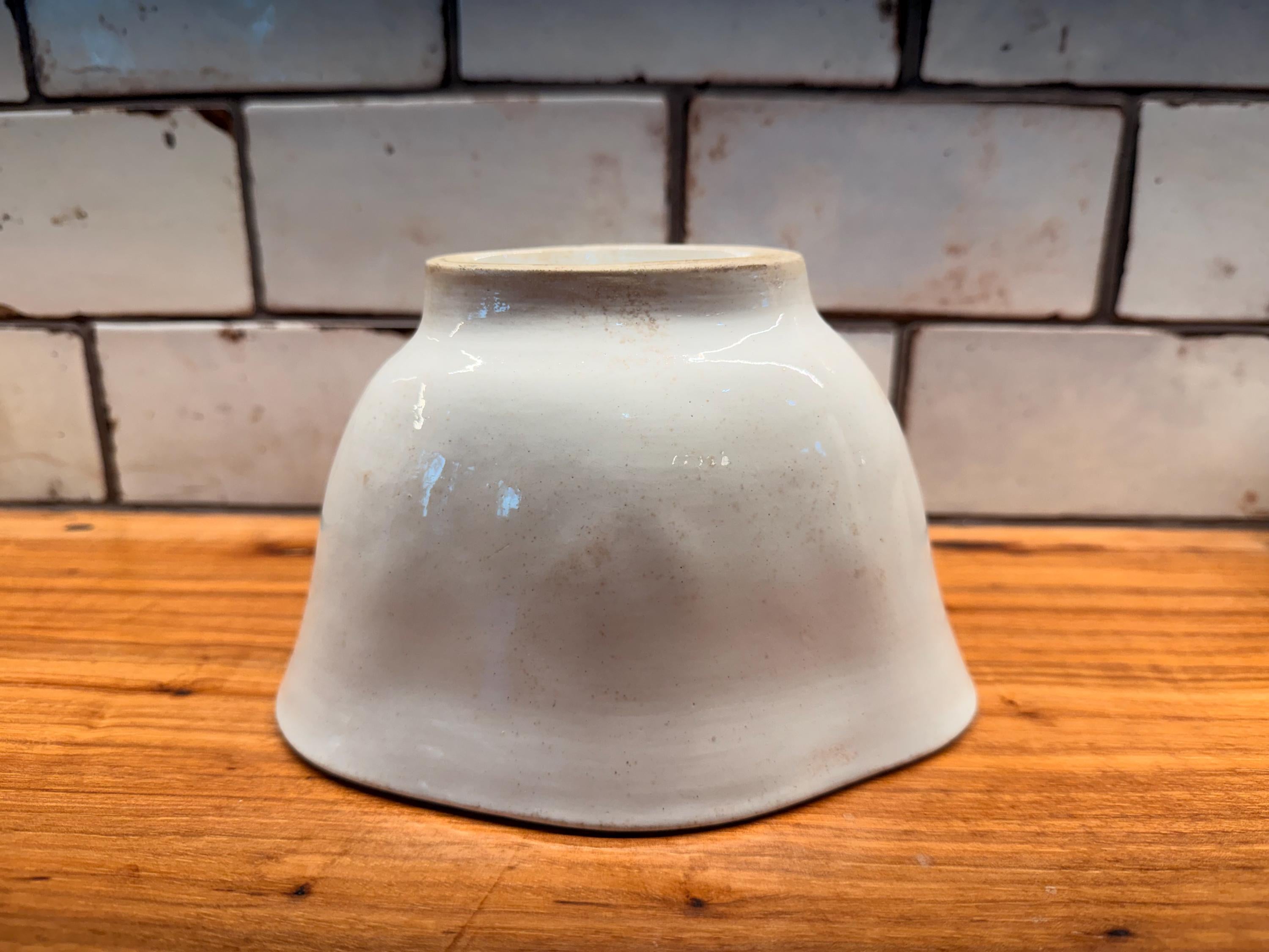 Antique Victorian Copeland Strawberry Jelly Mold | English Ironstone Blancmange Mold | 1800s Kitchenalia