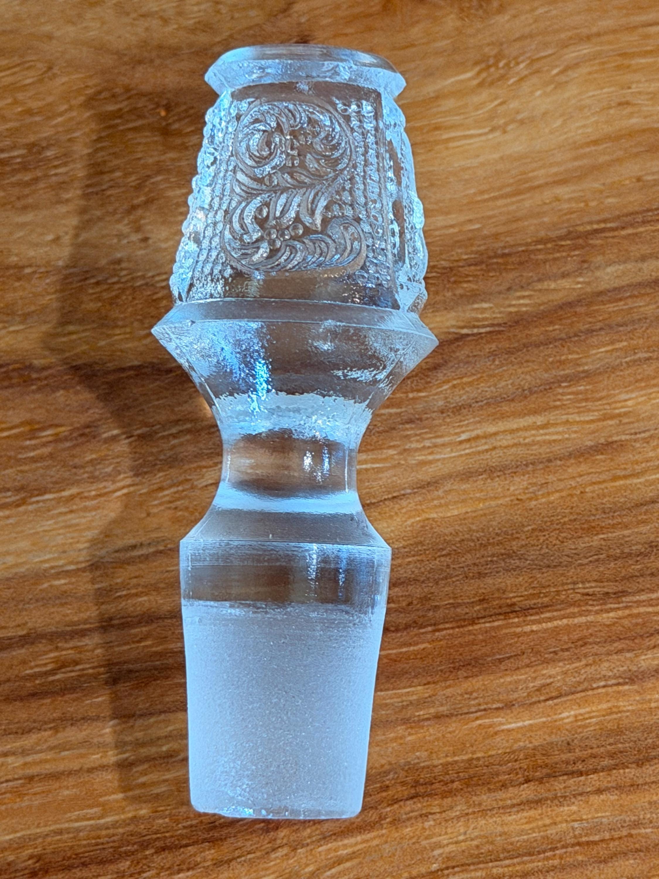 Vintage Westmoreland Glass Princess Cruet with Original Stopper